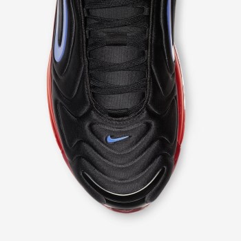 Nike Air Max 720 - Férfi Utcai Cipő - Fekete/Királykék/Piros/Arany